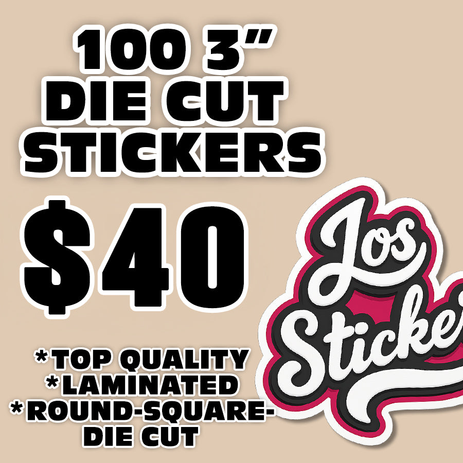 Custom Die Cut Stickers | Fast Turnaround | Los Stickers
